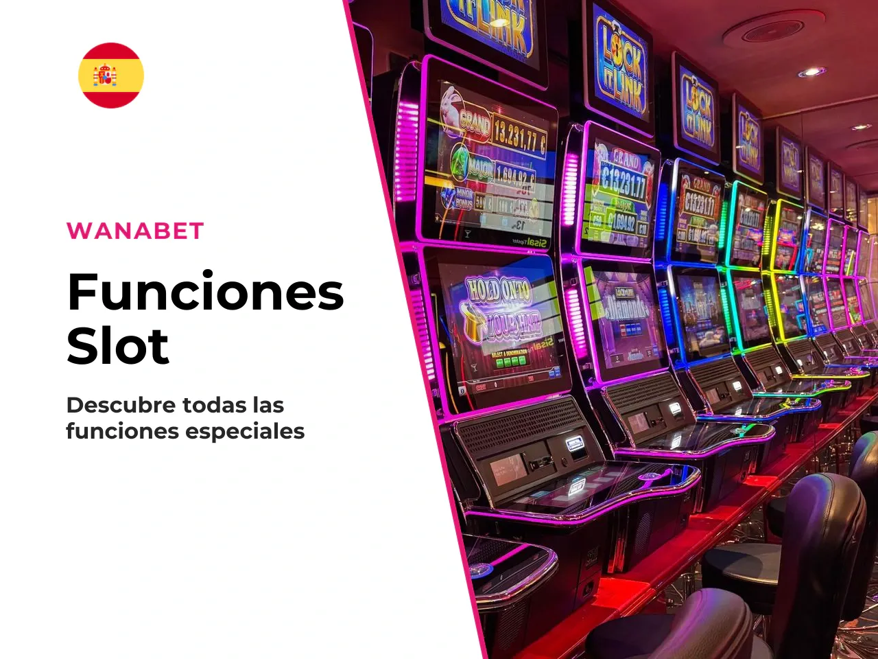 Funciones especiales, wild y tiradas gratis