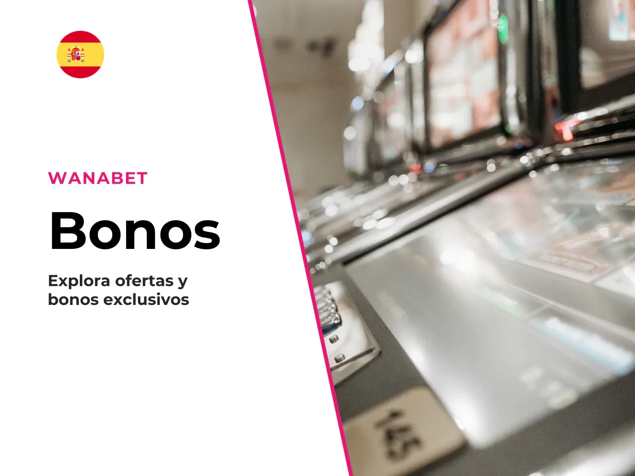 Bonos para casino, juegos y apuestas
