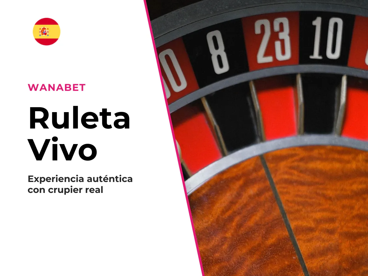 Mesas de ruleta en vivo y