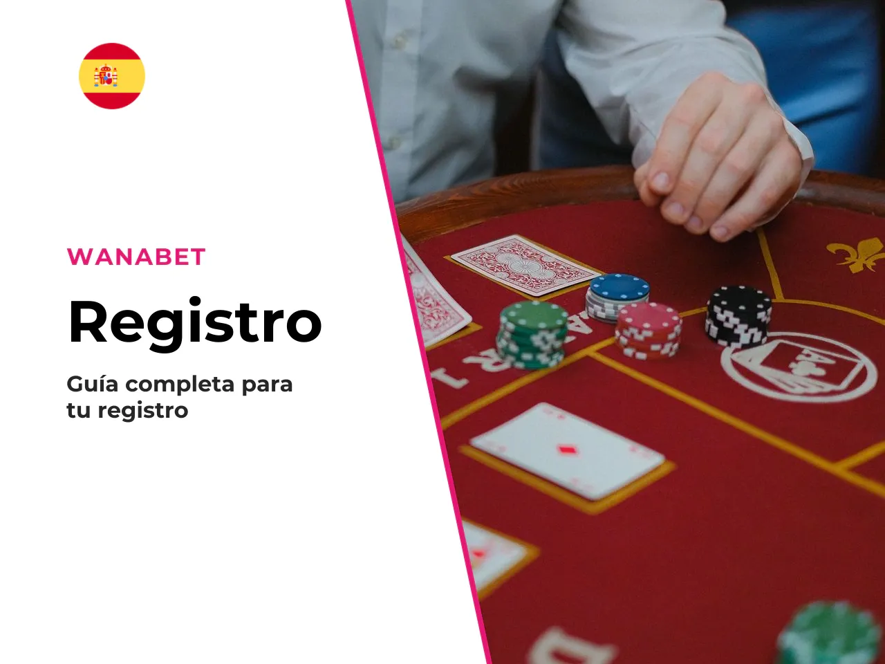 Cómo registrarse en Wanabet Yaass Casino