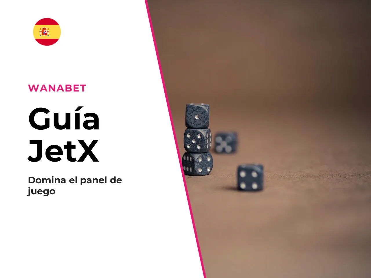 Interfaz de JetX dónde está cada